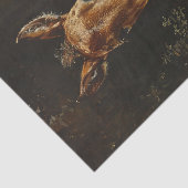 Pasgeboren veulen schilderij Decoupage Tissuepapier (Detail)