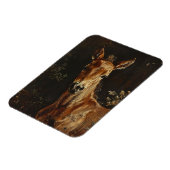 Pasgeboren veulen schilderij magneet (Linkerzijde)