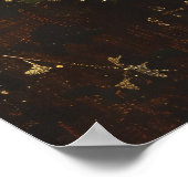 Pasgeboren veulen schilderij poster (Hoek)