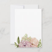 Pasgeborene Brunch & Bubble Uitnodigingspastel Kon Kaart (Achterkant)