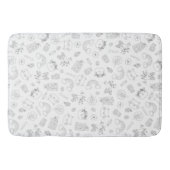 Pasgeborene Kiddie Patroon Badmat (Voorkant)