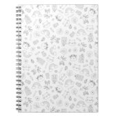 Pasgeborene Kiddie Patroon Notitieboek (Voorkant)