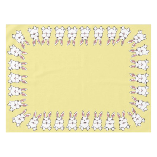 Pasgeborene Tablecloth Festive Paasbunny Tableclot Tafelkleed (Voorkant (Horizontaal))
