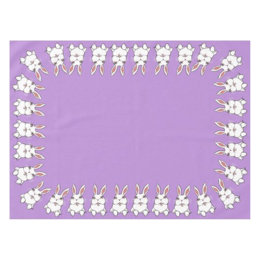 Pasgeborene Tablecloth Festive Paasbunny Tableclot Tafelkleed (Voorkant (Horizontaal))