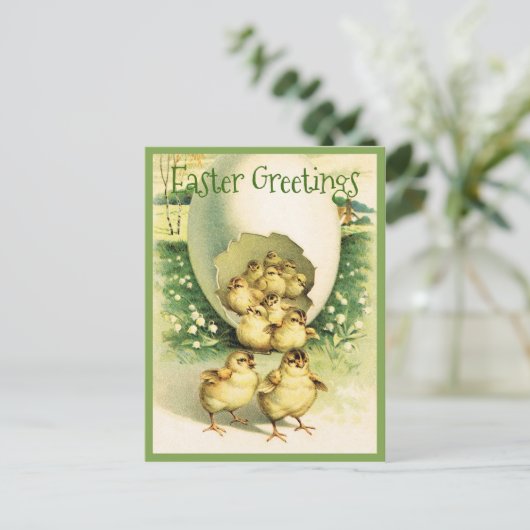 Pasgeborenen Briefkaart (Staand voorkant)