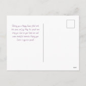 Pasgeborenen: een Briefkaart voor het warmlopen (Achterkant)