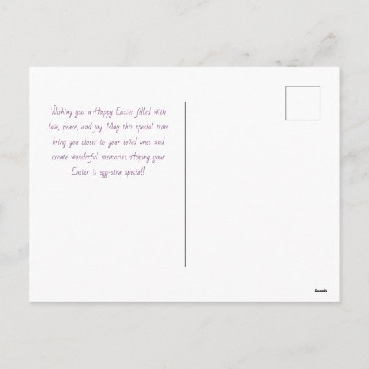 Pasgeborenen: een Briefkaart voor het warmlopen (Achterkant)