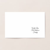 Pasgeborenen en paasbundels — Typografie Folie Kaarten (Binnen)