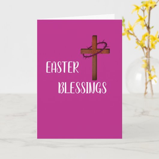 Pasgeborenen Kaart Vintage Bunny (Gele Bloem)