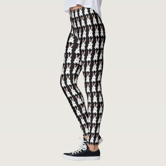 Pasgebundelde Leggings zwarte paasleggers (Links)
