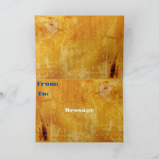 Pasgehuwden Bedankkaart (Binnen)