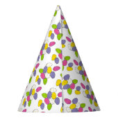 Pasgemalen melk Gespecialiseerde eierroze Paars Sn Feesthoedjes (Achterkant)