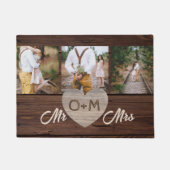 Pasgetrouwd Foto Welkom in het Nieuwe Huis Mijnhee Deurmat (Voorkant)