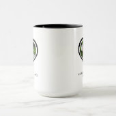 Pasgetrouwd Hart Foto Afbeelding Trouwen Mok (Midden)