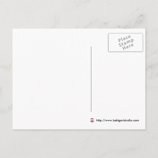 Pasgetrouwd Stel Aankondigingskaart (Achterkant)