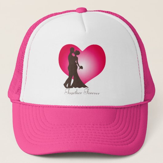 Pasgetrouwd stel trucker pet (Voorkant)
