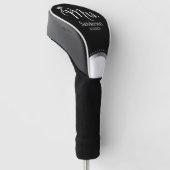 Pasgetrouwde bruid mevrouw golfheadcover (Schuin)