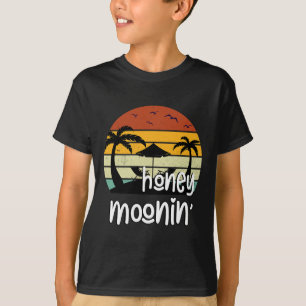 Pasgetrouwde koppels Huwelijk Overeenkomende Honin T-shirt