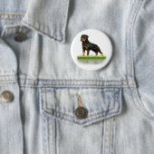 Pasha Earl Antonius Ronde Button 5,7 Cm (In situ)