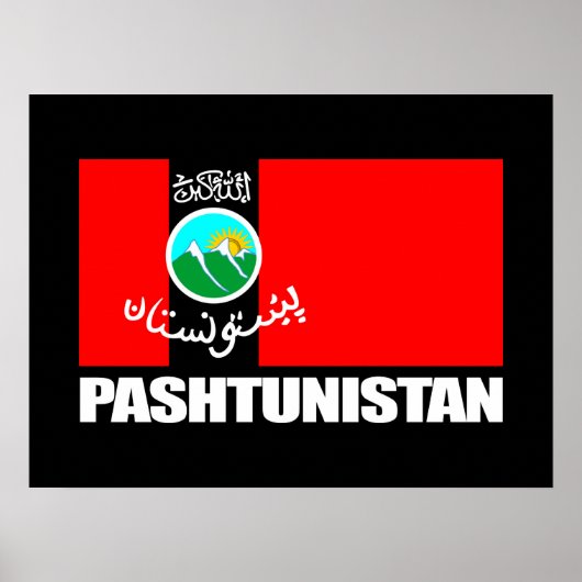Pashtunistan Poster (Voorkant)