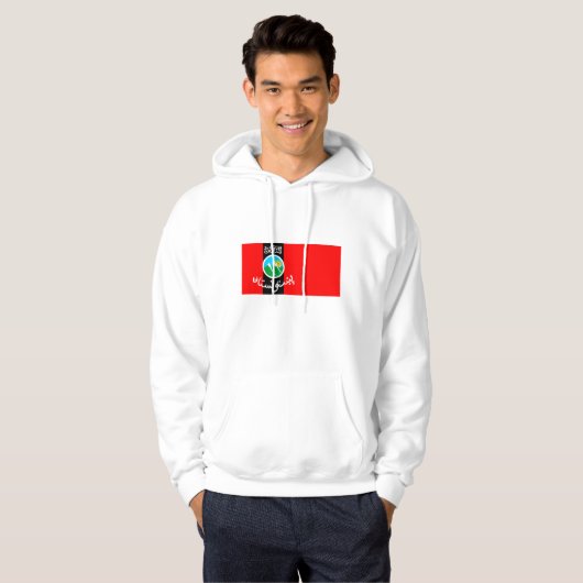 pashtunistisch hoodie (Voorkant volledig)