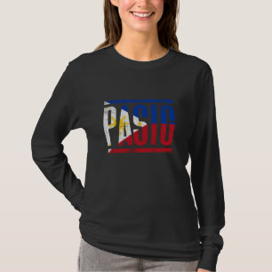 PASIG CITY FILIPIJNEN MET ZIJN TROTSE FILIPIJNSE V T-SHIRT