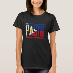 PASIG CITY FILIPIJNEN MET ZIJN TROTSE FILIPIJNSE V T-SHIRT