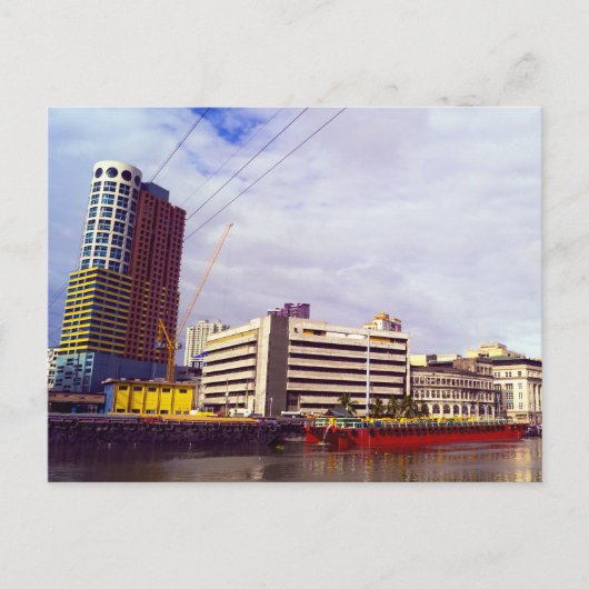 Pasig River Feestdagenkaart (Voorkant)