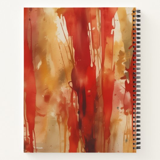 Pasión y Lujo Notitieboek (Achterkant)