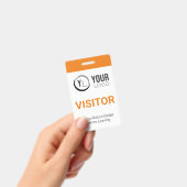 Pasje voor bezoekers op maat badge (Handheld)