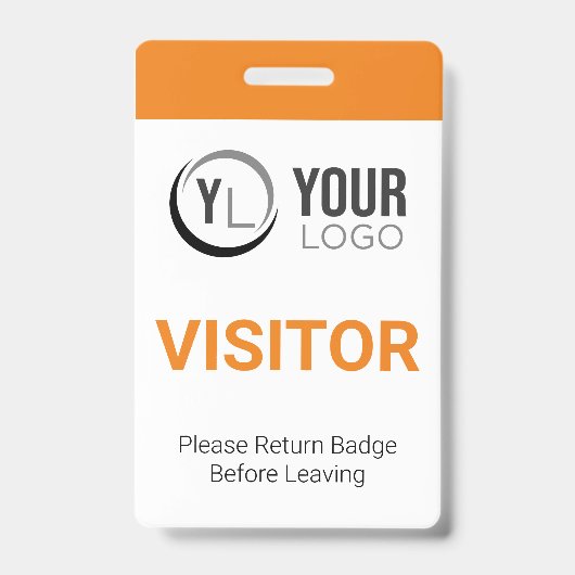 Pasjes met aangepaste bezoeker-ID Badge (Voorzijde)