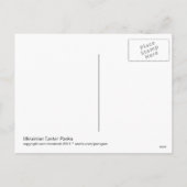 Paska Feestdagenkaart (Achterkant)