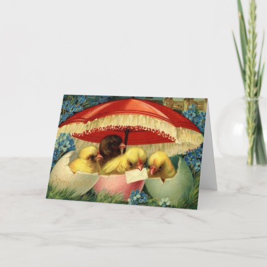  Paskaart (1) Feestdagen Kaart (Voorkant)