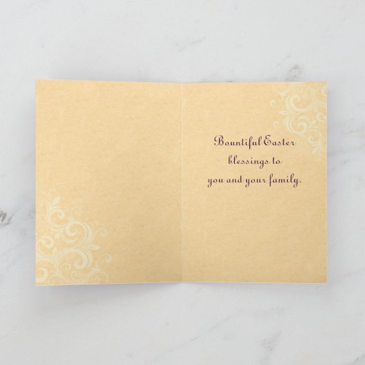  Paskaart Feestdagen Kaart (Binnen)