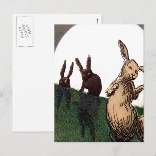 Paskaart Feestdagenkaart (Voorkant / Achterkant)