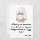  Paskaart: Herrijding vieren Aankondiging (Voorkant)