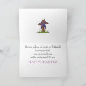 Paskaart met  kinderen feestdagen kaart (Binnen)