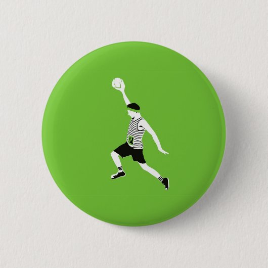 paskodunkerknop ronde button 5,7 cm (Voorkant)