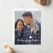 Paskong Pinoy Maligayang Pasko Parol Notitiekaartje (Voorkant / Achterkant in situ)