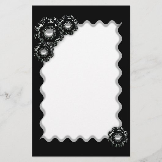 Pasley Flowers Stationery Briefpapier (Voorkant)