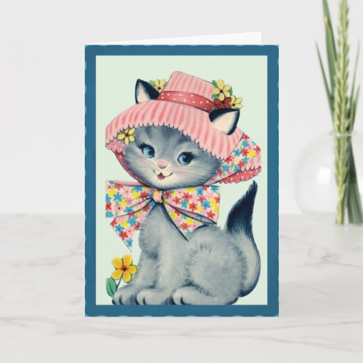  Pasnet Kat Feestdagen Kaart (Voorkant)