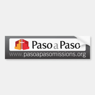 Paso a Paso Missions Support Bumpersticker