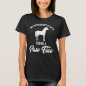 Paso Fino Apparel Geweldige voor paardenrenners T-shirt (Voorkant)