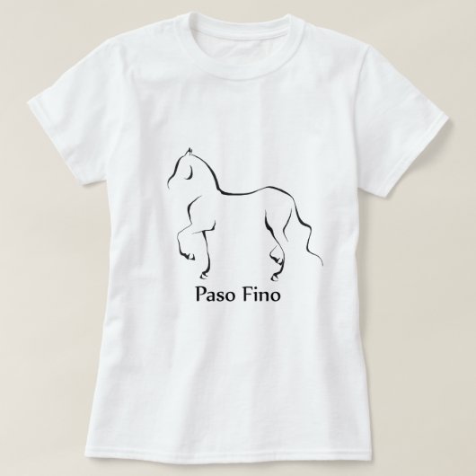 Paso Fino Apparel T-shirt (Design voorkant)