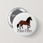 Paso Fino Bay Paso Fino Ronde Button 5,7 Cm (Voorkant /achterkant)
