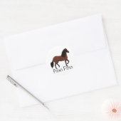 Paso Fino Bay Paso Fino Ronde Sticker (Envelop)