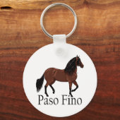 Paso Fino Bay Paso Fino Sleutelhanger (Voorkant)