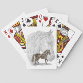 Paso Fino Horse Art Speelkaarten (Achterkant)