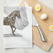 Paso Fino Horse Art Theedoek (Quarter Fold)
