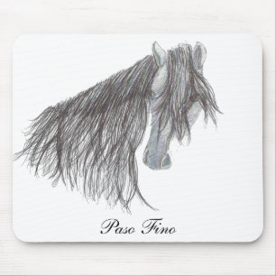 Paso Fino Horse Drawing Muismat